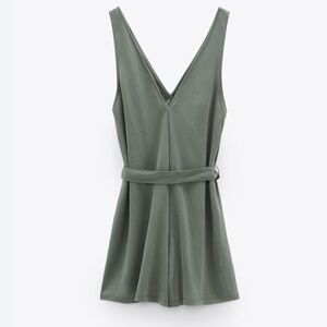 Zara green romper